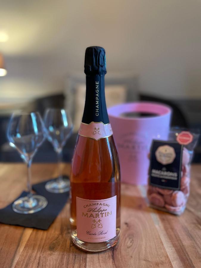 Bed and Breakfast Champagne Philippe Martin Cumieres Exterior foto